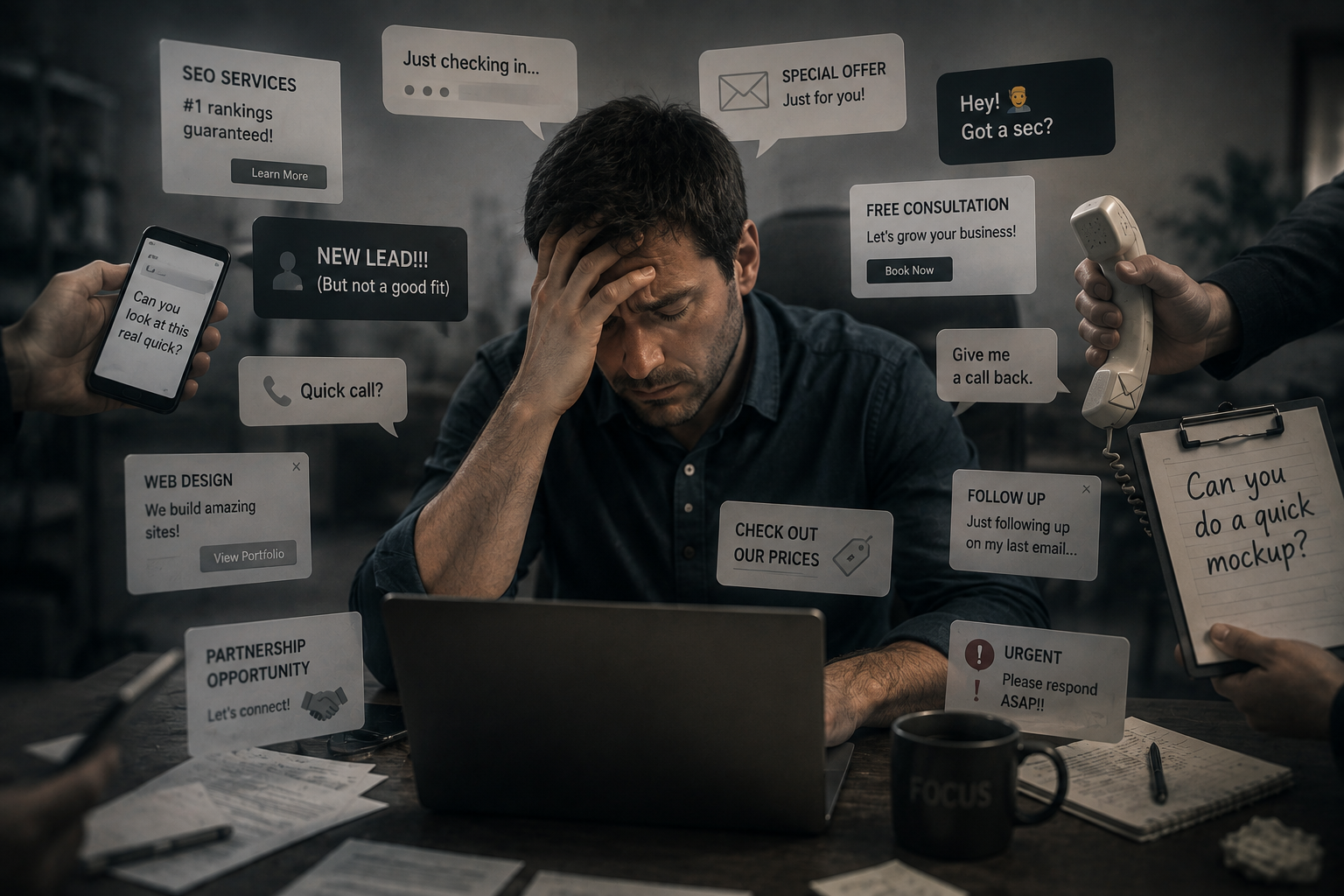 Unpredictable reliance on word-of-mouth